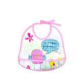 Waterproof Pink Bird Bib
